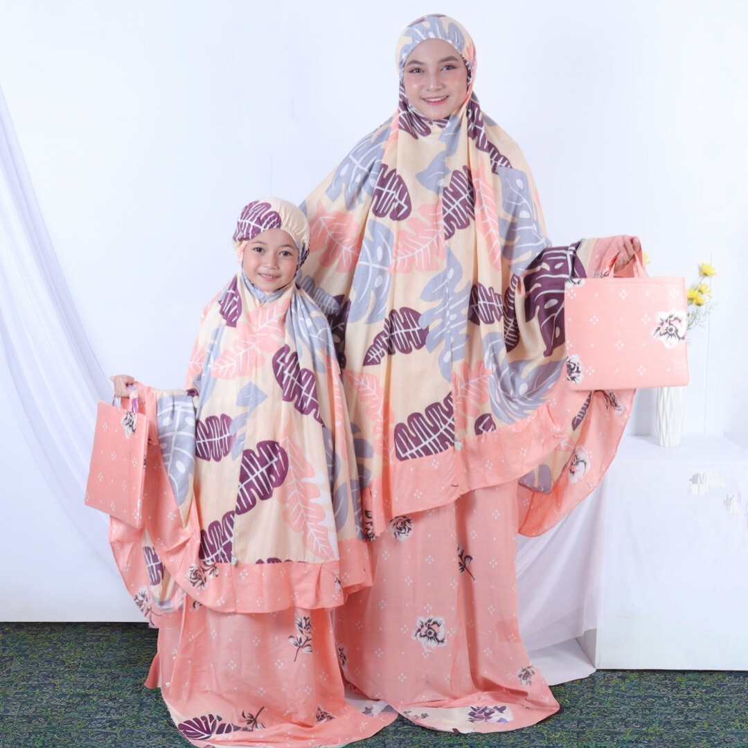 Mukena Couple Monsterra