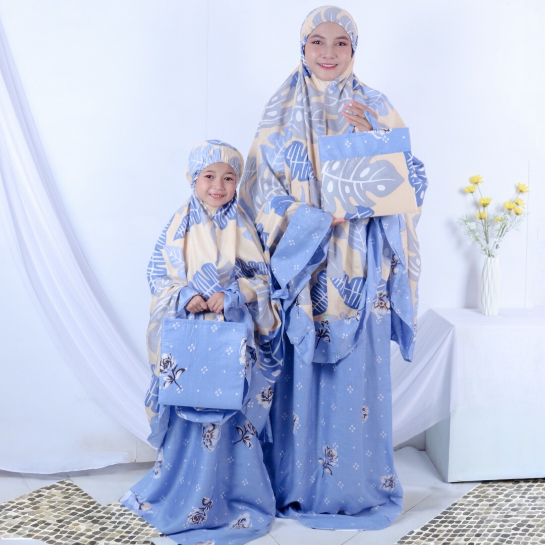 Mukena Couple Monsterra